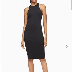 Calvin Klein Racerback Ribbed Tank Dress